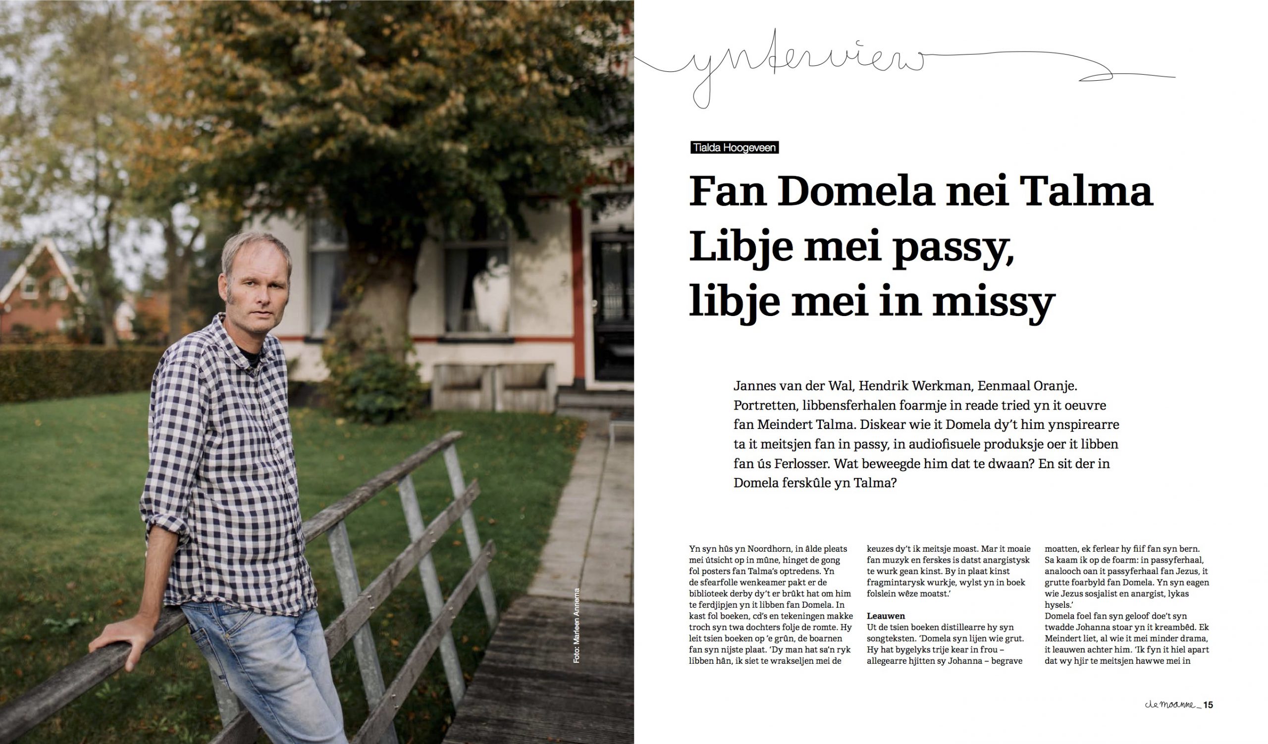 Meindert Talma over zijn Domela passie