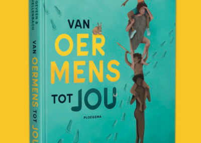 Omslag van het boek 'Van Oermens tot Jou' van Tialda Hoogeveen