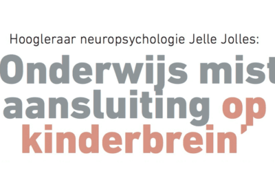 Jelle Jolles over onderwijs en het kinderbrein