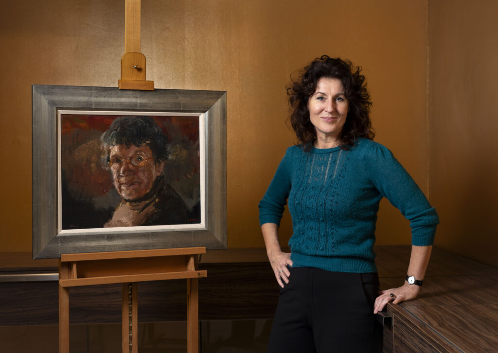 Op de foto met verzetsvrouw en schrijver Tiny Mulder. Foto: Natalia Balanina