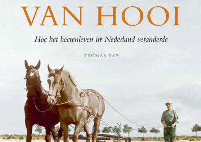 Cover De geur van hooi, door Tialda Hoogeveen